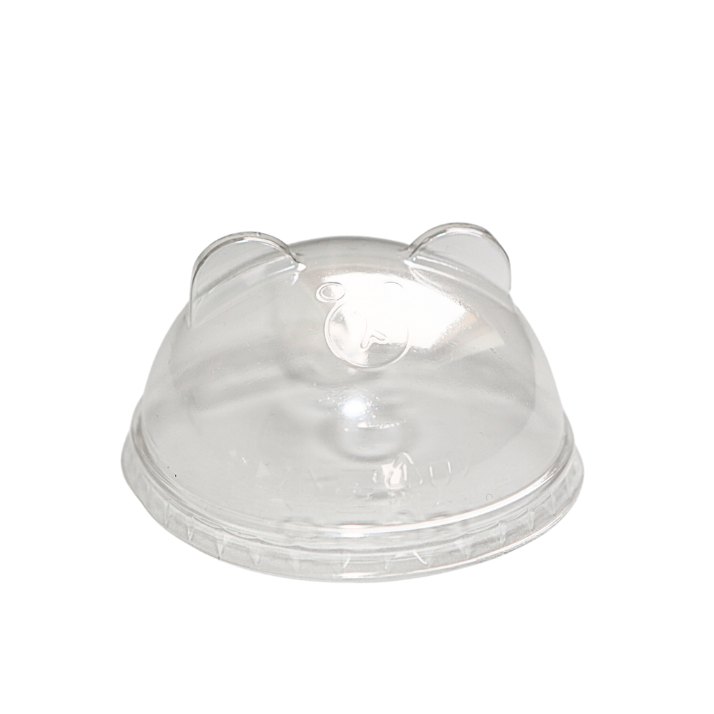90mm PET Panda-Shaped lid (1000pcs)