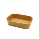 Kraft meal box rectangle (500ml;300pcs)