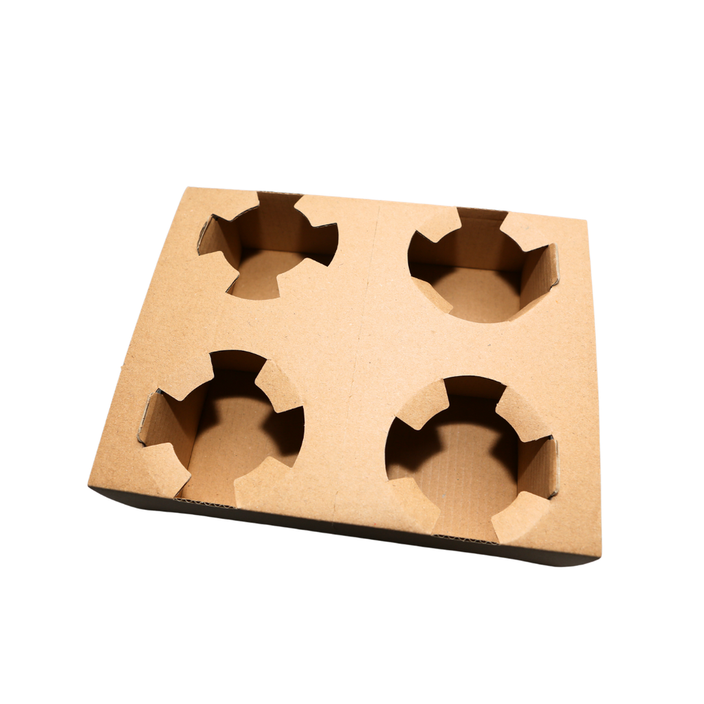 Kraft Carrying Tray(splittable)(17.5*21.6*3.5cm;300pcs)