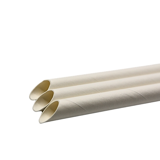 Bubble Tea Paper Straw White (FSC) ( 1.2*22cm; 2000pcs)