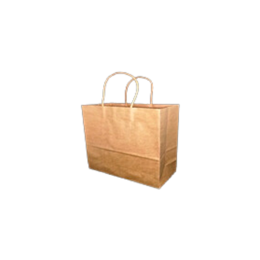 [GT085101] No.1 Nature Kraft Handle Bag (2 cups)(120g/m2;21*11*27cm;500pcs)